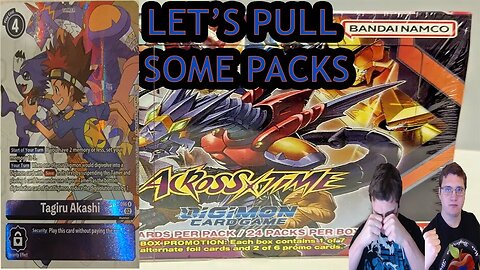 Digimon Across time Pack Opening part 2