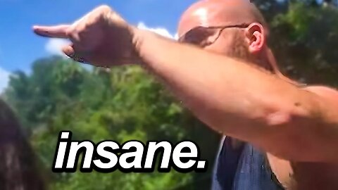 Crazy Vegan Attacks Fisherman