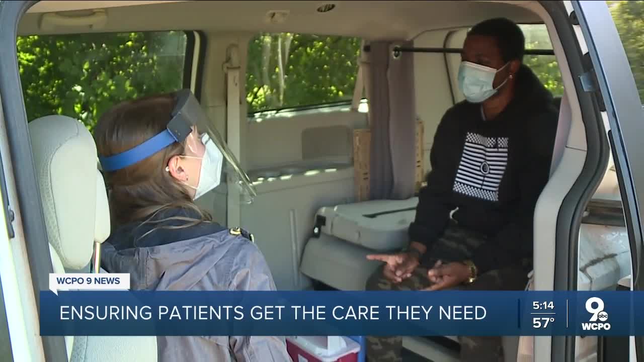 Injection van ensures patients get care despite the pandemic