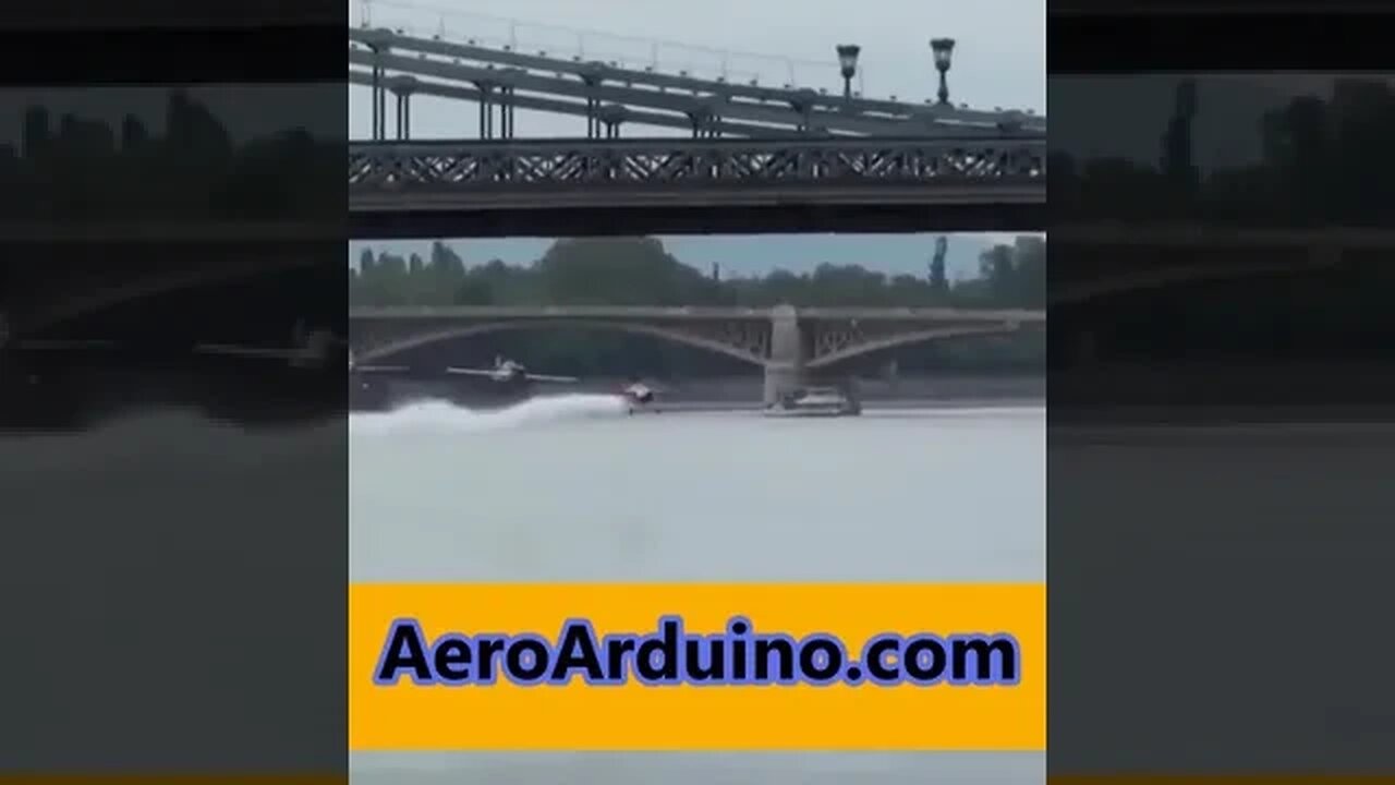 Crazy Plane Formation Under Bridge Went Wrong #AeroArduino #Aviation #Flying