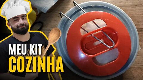 MEU KIT COZINHA PARA ACAMPAMENTOS SOLO