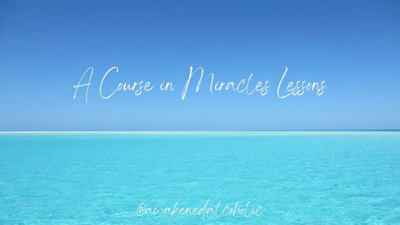Lesson 137 A Course in Miracles #acim #acourseinmiracles #healing