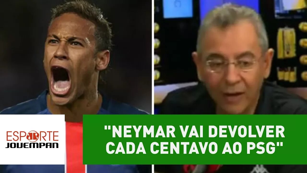 "Neymar vai devolver cada centavo ao PSG", diz Flavio Prado