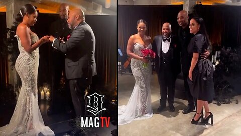 Bun B & Wife Queenie Renew Their Wedding Vows With Keion And Shaunie Henderson Officiating! 💍