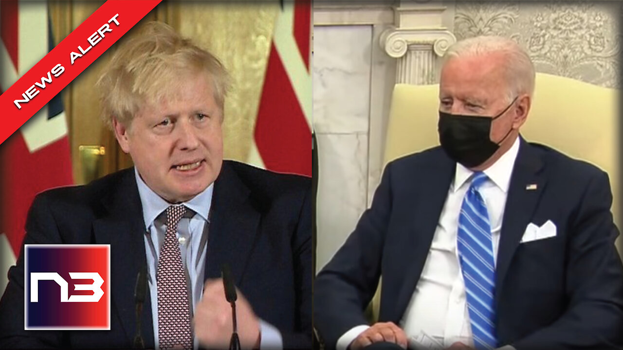 Biden Stabs Boris Johnson In Back Over What Happened In Oval Office This Week