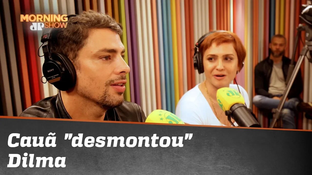 O dia em que Cauã Reymond "desmontou" Dilma Rousseff