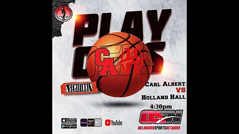 🏀OSSAA State Semi Final Carl Albert vs Holland Hall 2023