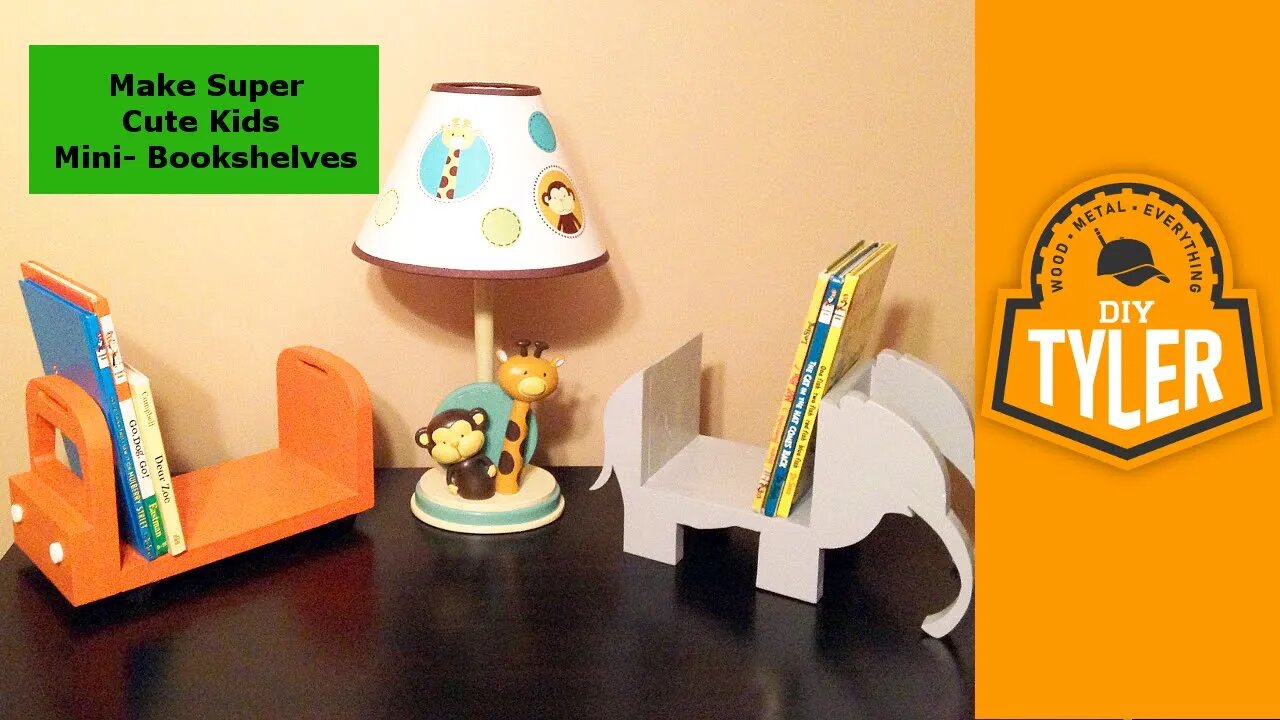 Kids Mini Bookshelves