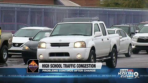 Major traffic issues continue at Tucson schools despite changes