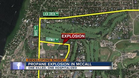 "It felt like we were getting nuked," Witnesses say a home is destroyed after McCall explosion