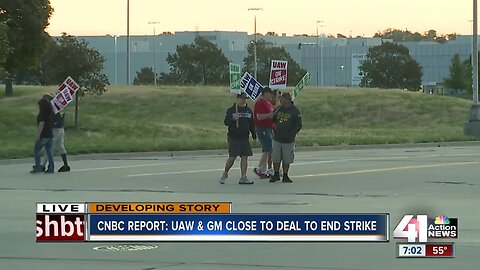 CNBC report: UAW, GM nearing deal to end strike