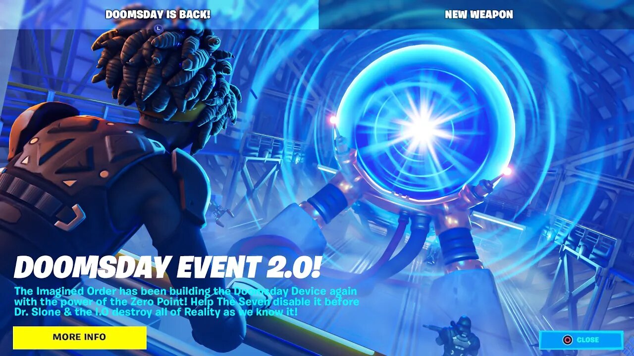 DOOMSDAY DEVICE is BACK in Fortnite SEASON 2!