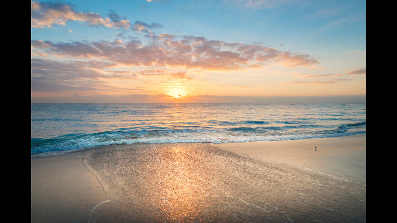 Ocean Waves, Coastling and a Metal Drum