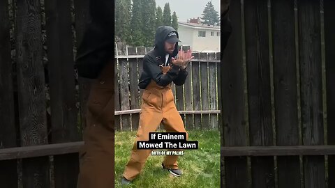 If Eminem Mowed The Lawn #Eminem #Funny #Hilarious #LawnMower #LMAO #LOL #Replaye #ReplayeThat