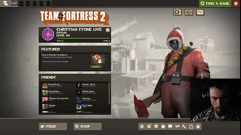 "Trans Lesbian Hatespeech Space Submarines" Team Fortress 2! Christian Stone LIVE