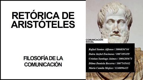 Cuatro tacticas de lavado de cerebro. Retorica de Aristoteles 386 AC || RESISTANCE ...-