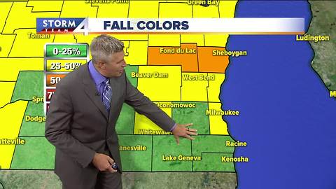 Cooler temperatures Friday