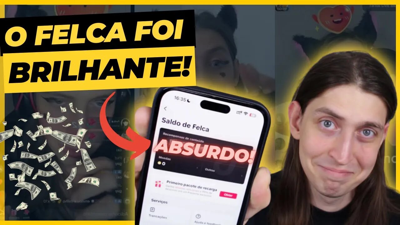 FELCA REVELA QUANTO GANHOU COM AS LIVES DE NPC E SEU “CHOCANTE” OBJETIVO! DESTRUIU O TIK TOK?!