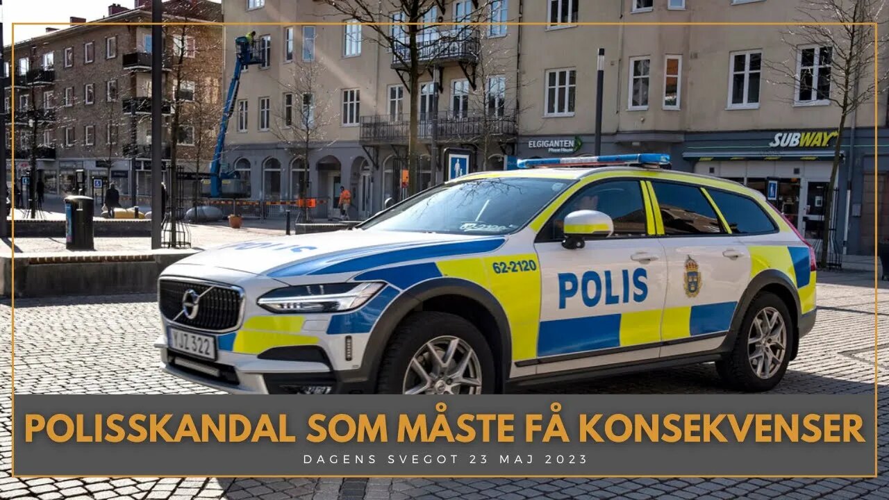 En polisskandal som måste få konsekvenser [LIVE]