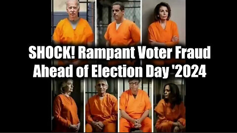 SHOCK! Rampant Voter Fraud Ahead of Election Day '2024