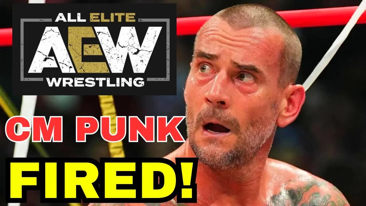 CM Punk FIRED By AEW after INVESTIGATION! Tony Khan ISSUES STATEMENT after Jack Perry INCIDENT!