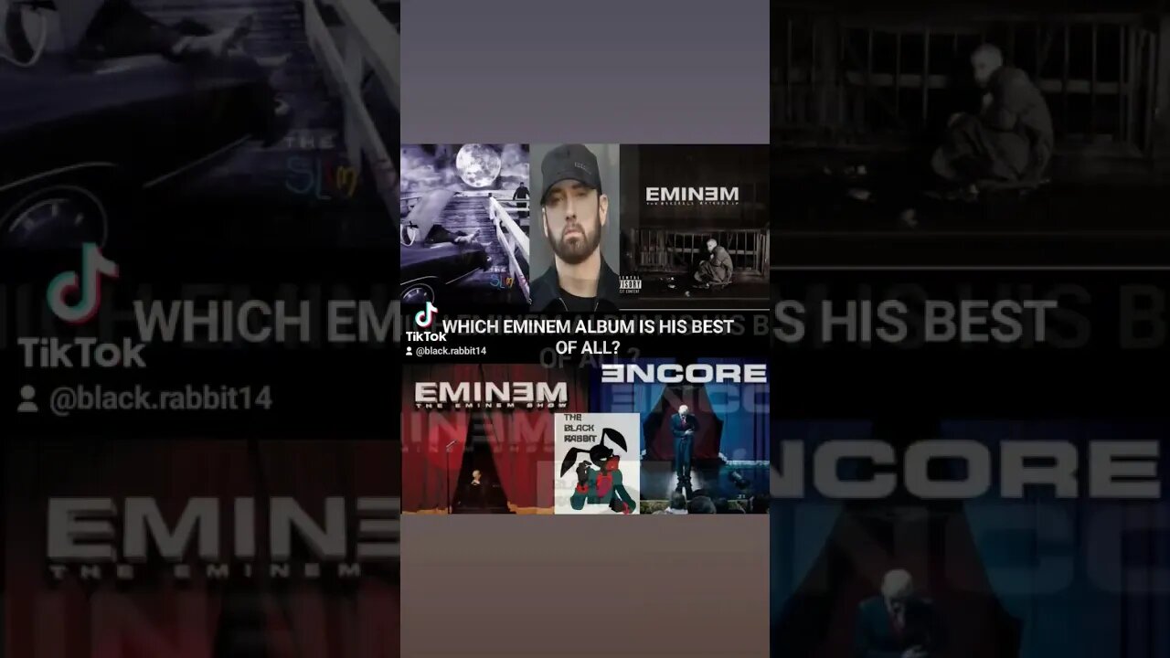 WHICH EMINEM ALBUM IS HIS BEST EVER?