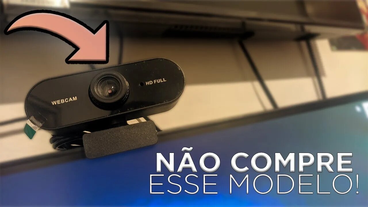 WEBCAM por menos de 20 REAIS, VALE A PENA?