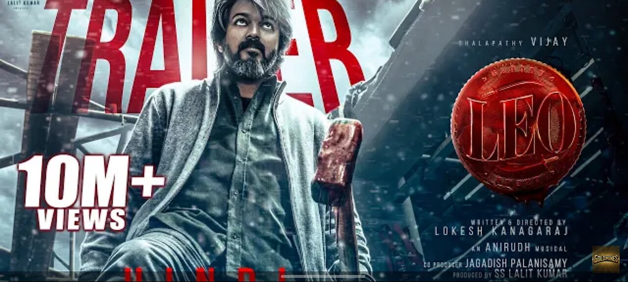 #LEO (Hindi) Official Trailer | Thalapathy Vijay | Sanjay Dutt | Lokesh Kanagaraj | Anirudh