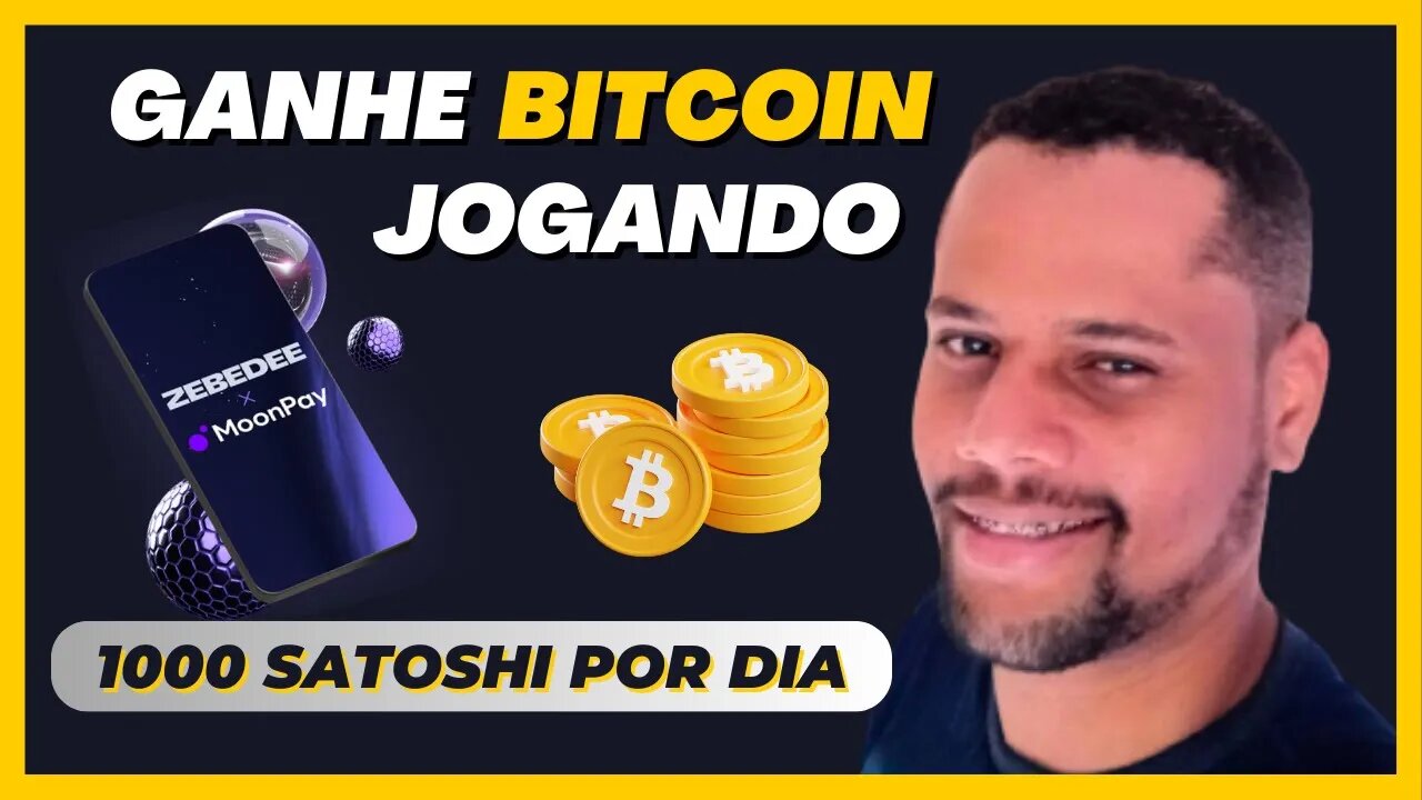 ZEBEDEE - Ganhe dinheiro Enquanto Joga no seu Celular [ Receba em BITCOIN ]