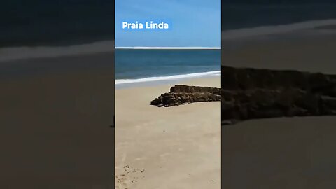 Praia linda lugar lindo