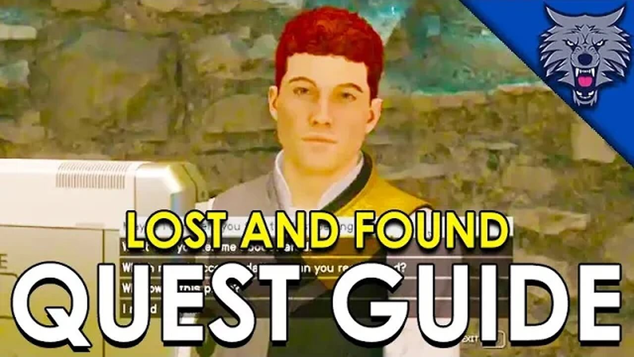 Starfield - Lost And Found Quest Walkthrough