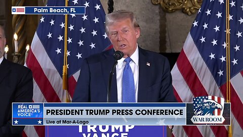 President Trump Press Conference | Live From Mar-A-Lago