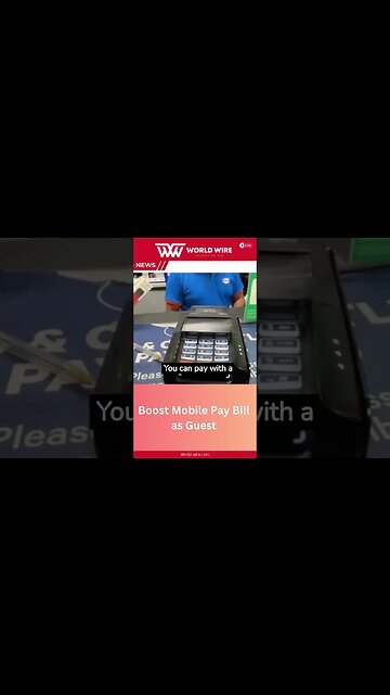 Boost Mobile Pay Bill as Guest-World-Wire #shorts