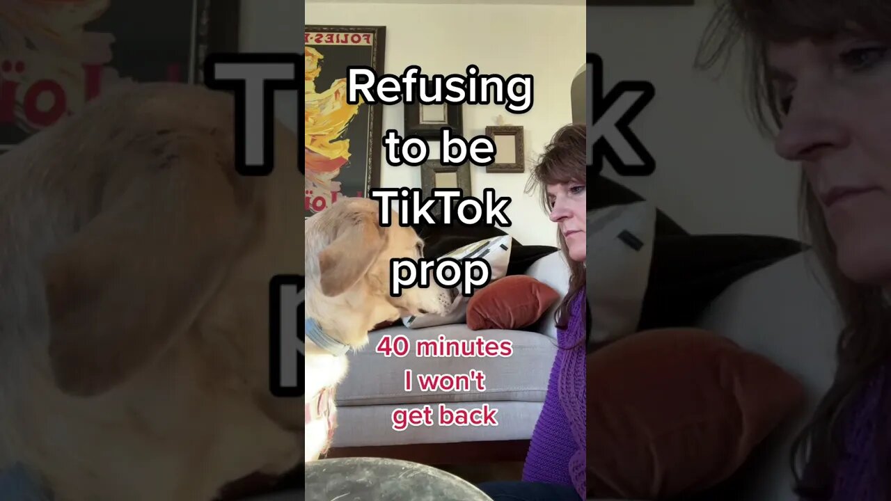 Me just trying to make a fun TikTok not about Real Estate