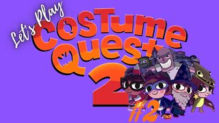 Let's Play - Costume Quest 2 Part 2 | The Kid With The Braces