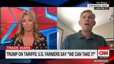 CNN Anchor Asks Same Question 3 Times, Farmer Knows Exactly How to Answer
