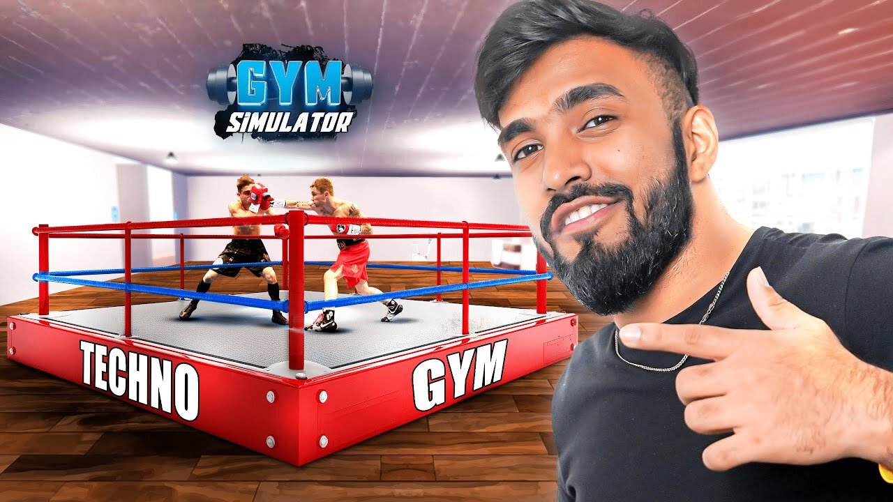 MADE A BOXING RING IN MY GYM | GYM SIMULATOR #7