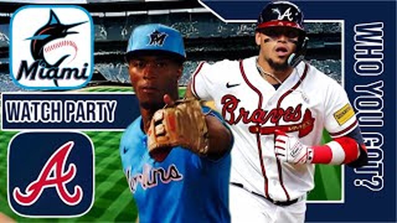 Miami Marlins vs Atlanta Braves | Live Play by Play Stream | MLB 2024 Game 22