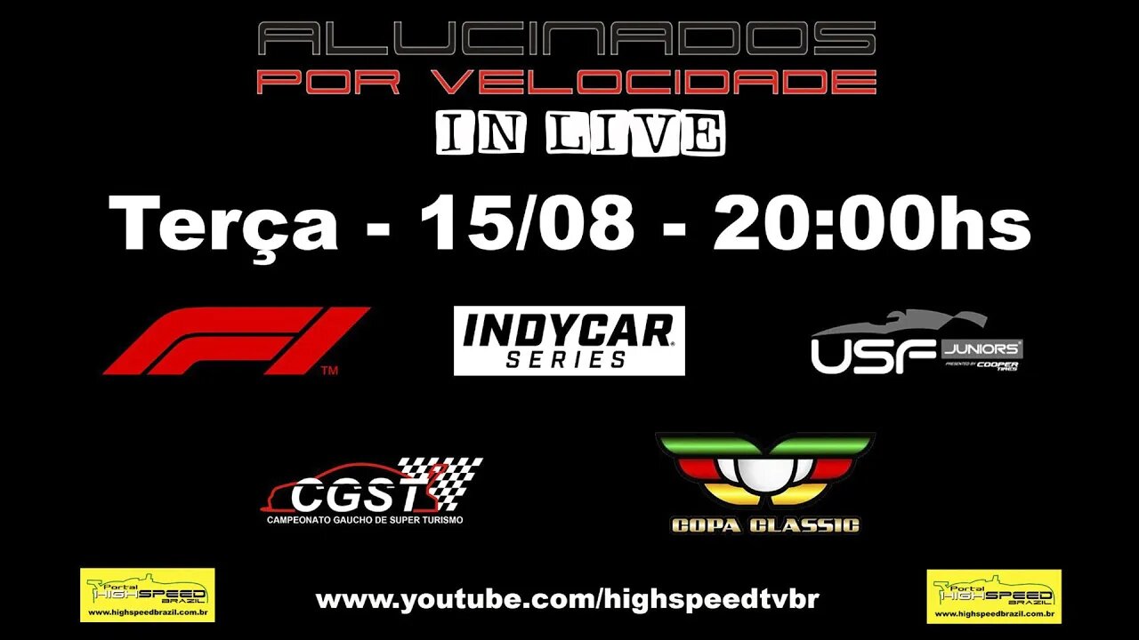 🏎️ ALUCINADOS POR VELOCIDADE IN LIVE