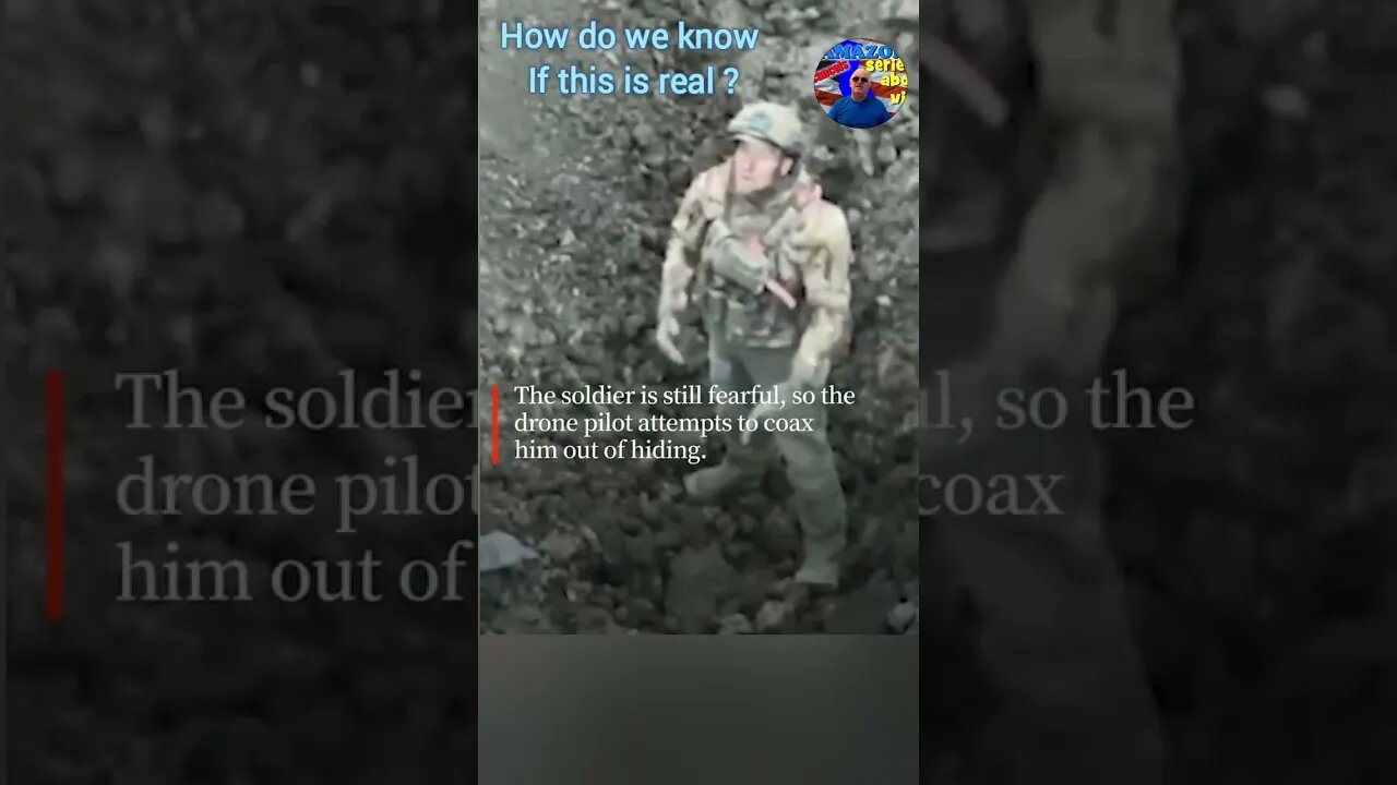 Russian soldier surrenders?