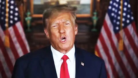 Trump promises mandatory homeless camps in disoriented orange video