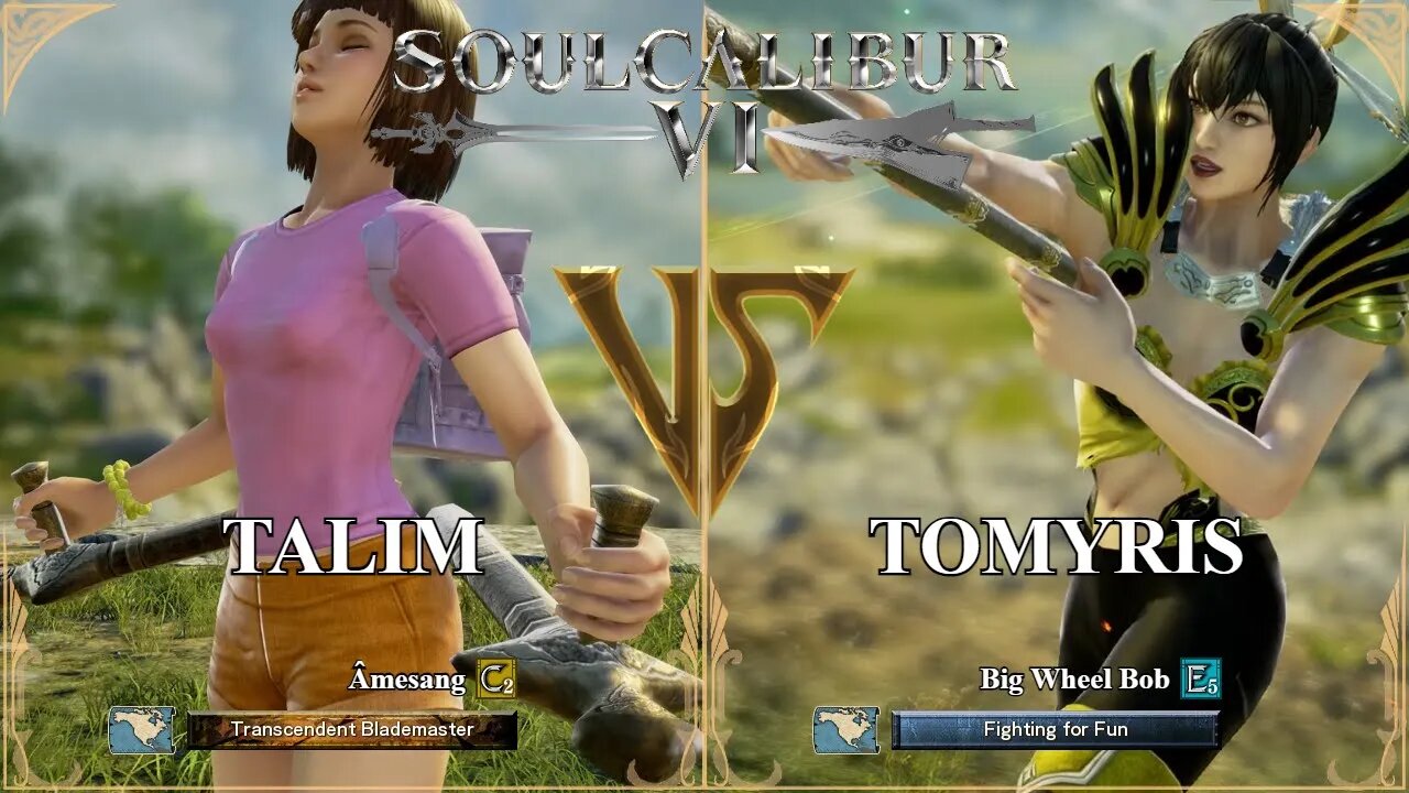 SoulCalibur VI — Amesang (Talim) VS Big Wheel Bob (Tomyris) | Xbox Series X Casual