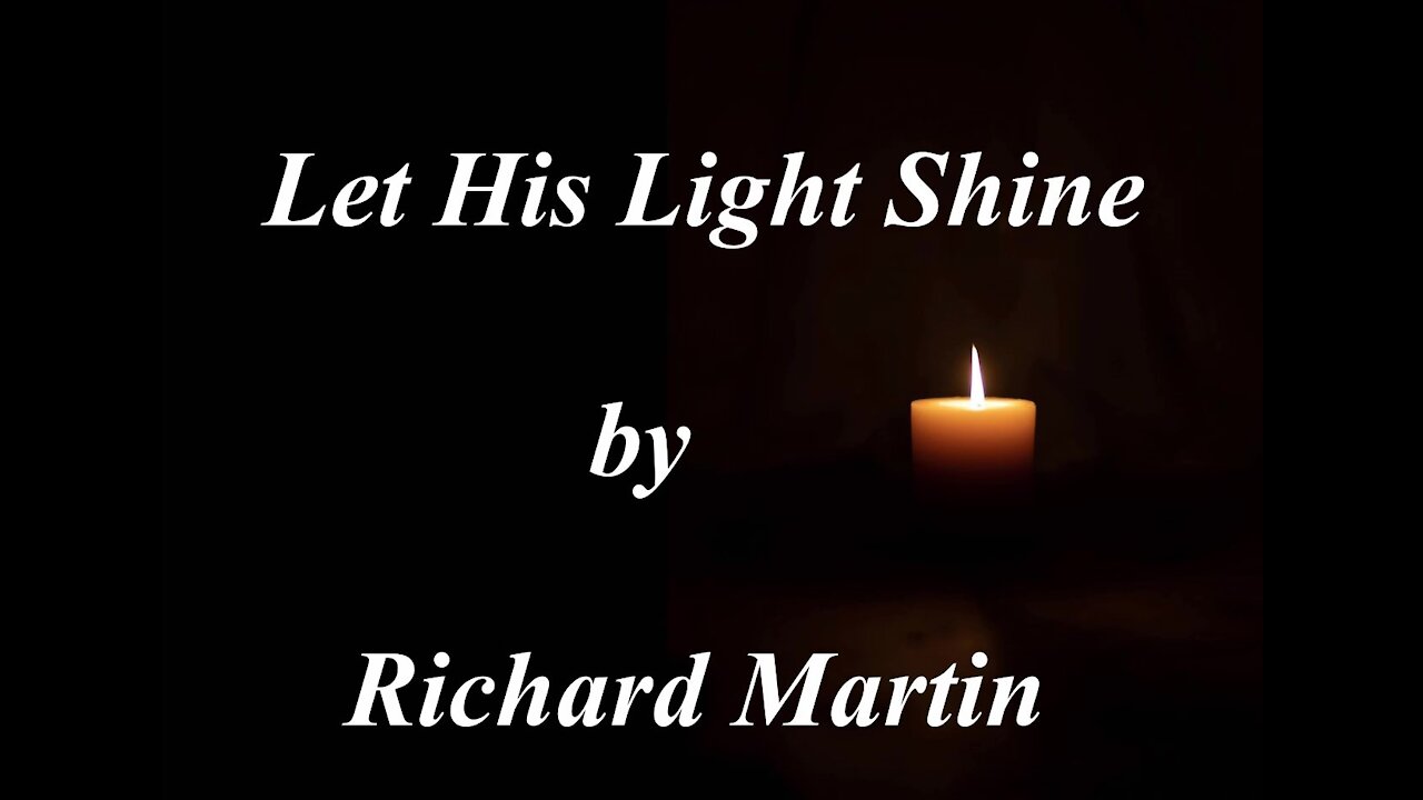 Let His Light Shine