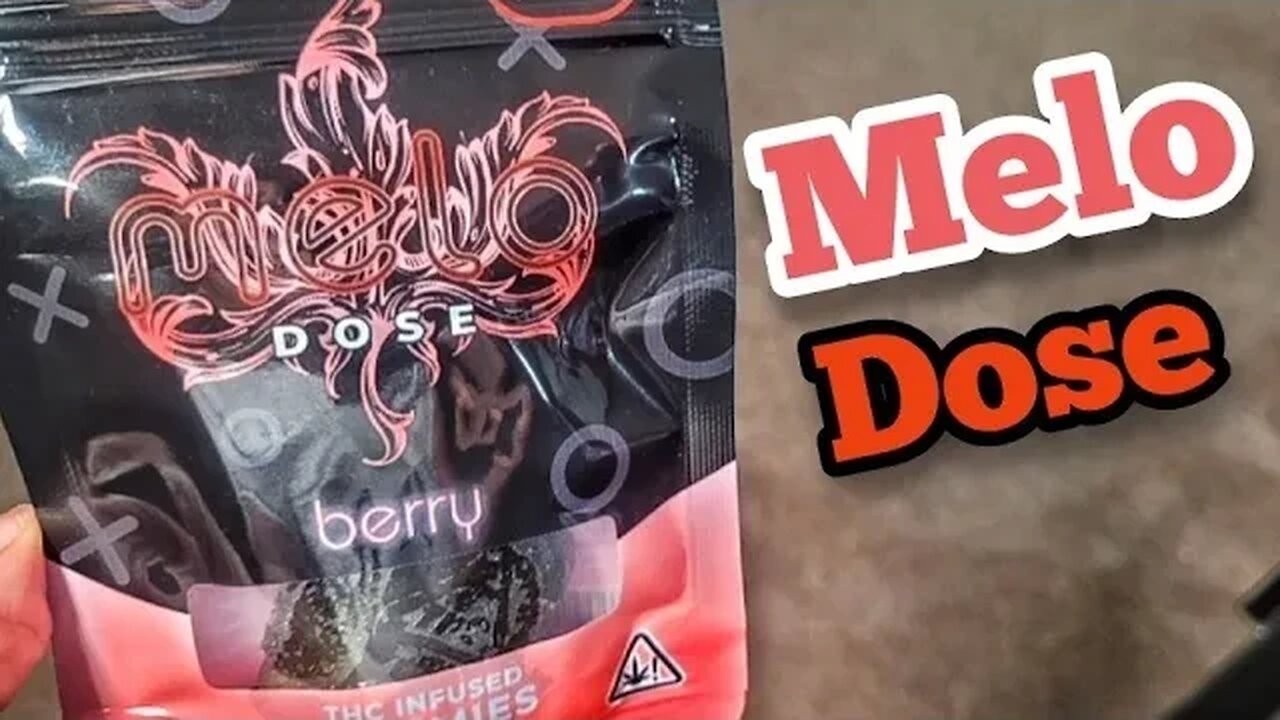 Melo Dose – Berry – 50MG Delta-9 THC Gummies