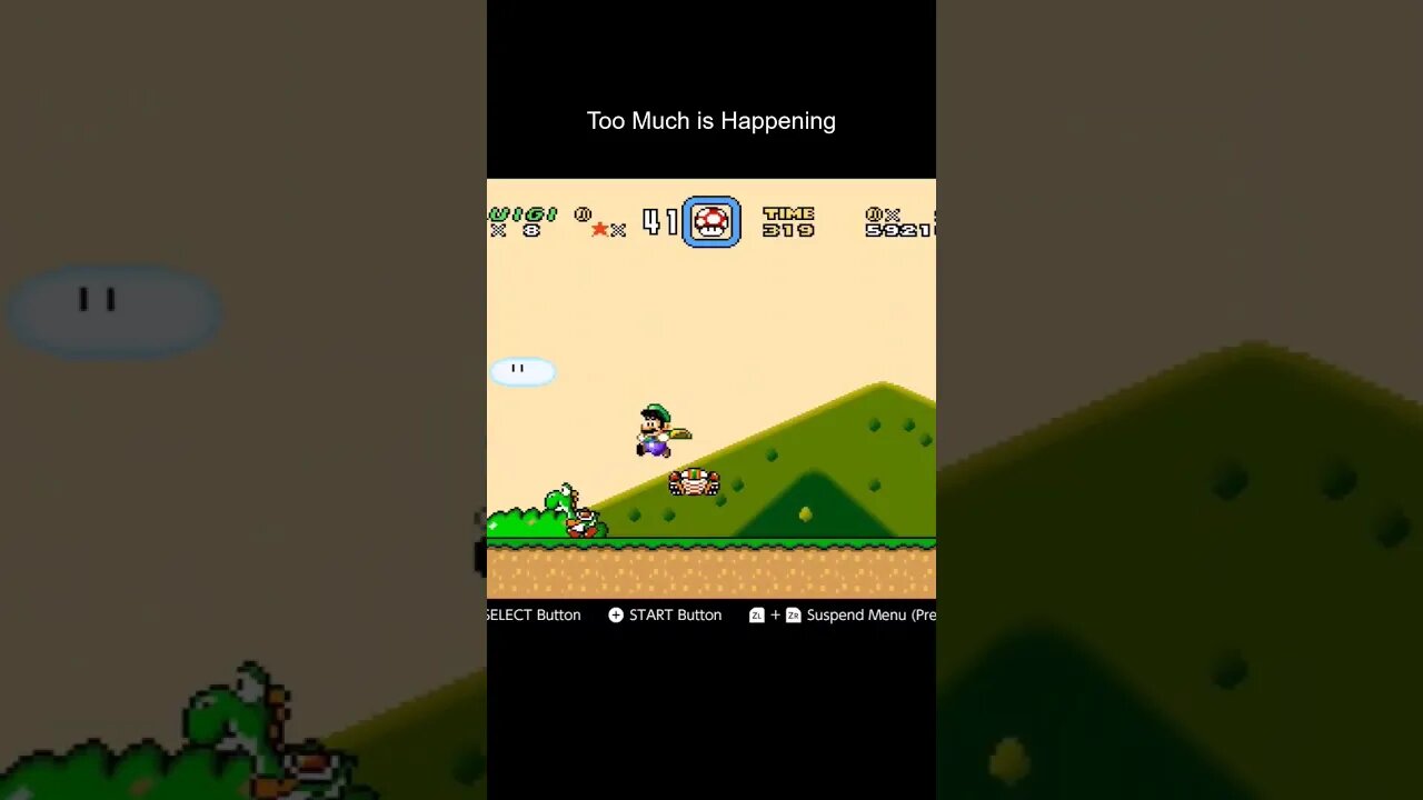 Not Worth It 🤣 Super Mario World #gameplay #letsplay #shorts #streamer