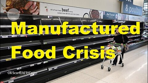 Manufactured COVID and supply chain crisis