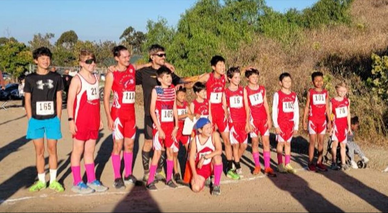 Night Falcon And USA Rockets - Chollas Lake 4 Miler 2023