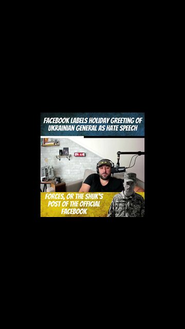 Facebook Labels Holiday Greeting of Ukrainian General as Hate Speech - War in Ukraine