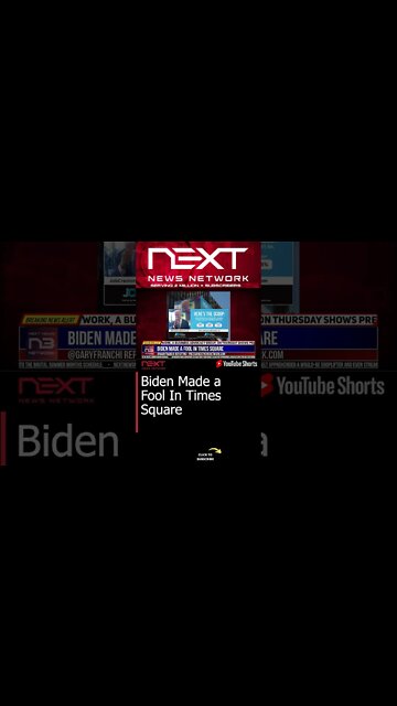 Biden Made a Fool In Times Square #shorts