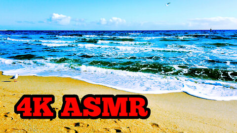 4K Sleep N Relax to Seaside Sounds Beach Views ASMR